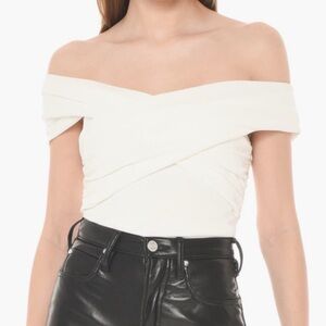 WAYF Off the shoulder body suit